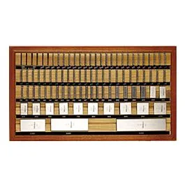 Mitutoyo 516-423-26 36-delige meetblok set, inch vierkant staal, AS-1