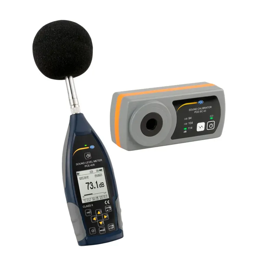PCE Instruments PCE-428-KIT-N Geluidsniveaumeter Kit