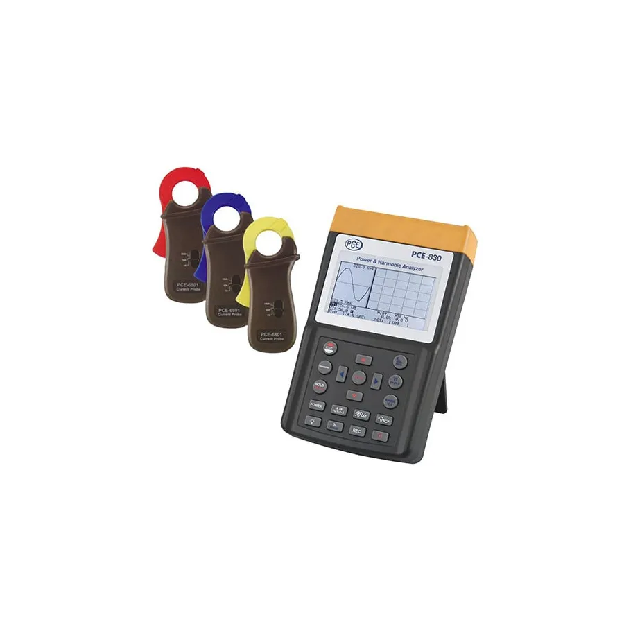PCE Instruments PCE-830-1 Driefase Datalogging Vermogensmeter