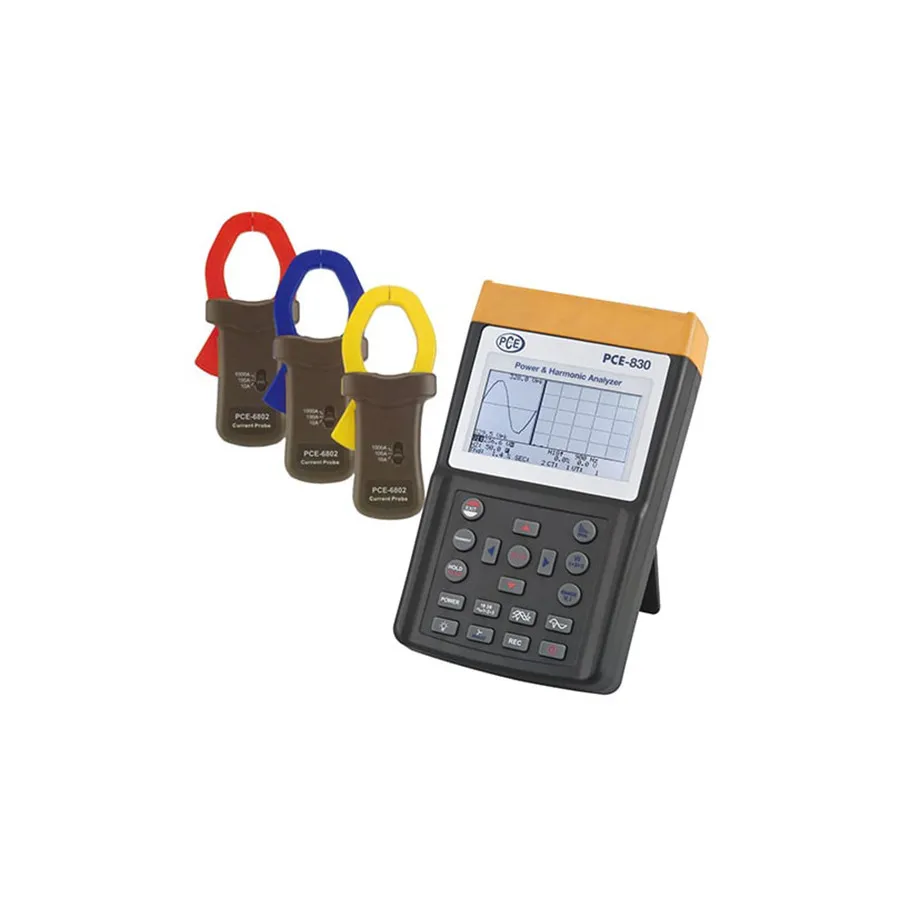 PCE Instruments PCE-830-2 Driefase Datalogging Vermogensmeter