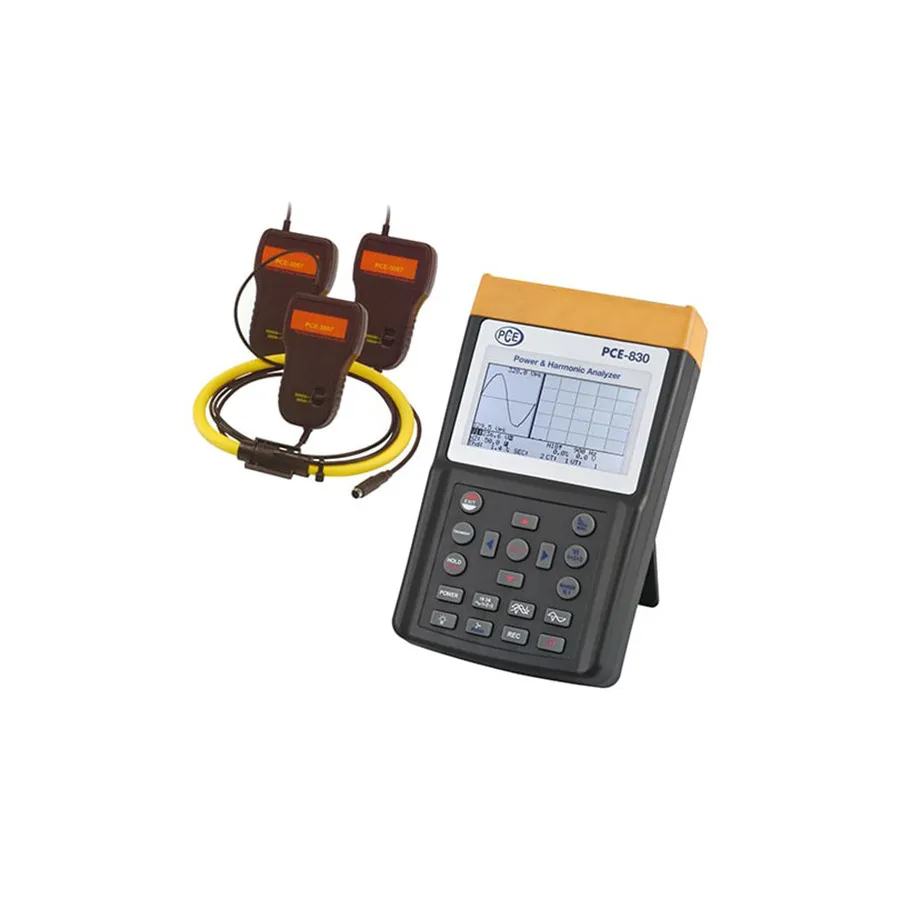 PCE Instruments PCE-830-3 Driefasen Datalogging Stroomingmeter