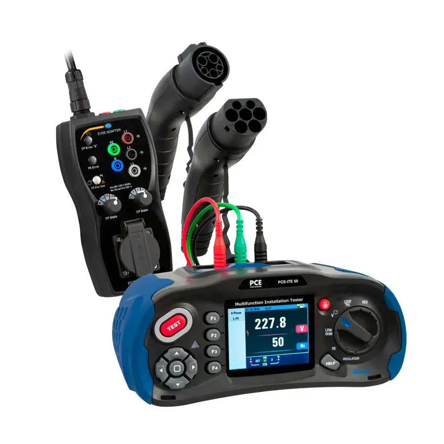 PCE Instruments PCE-EVSE-KIT2 elektrische voertuigtesterset