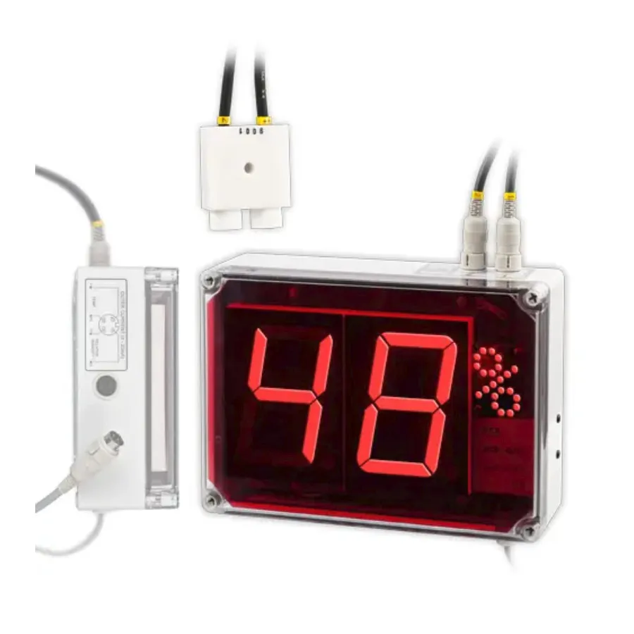 PCE Instruments PCE-G1A Panelmeter voor Temperatuur en Vochtigheid