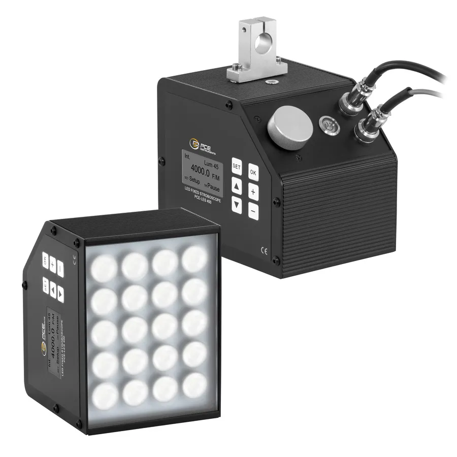 PCE Instruments PCE-LES 400 Vaste LED-Stroboscoop
