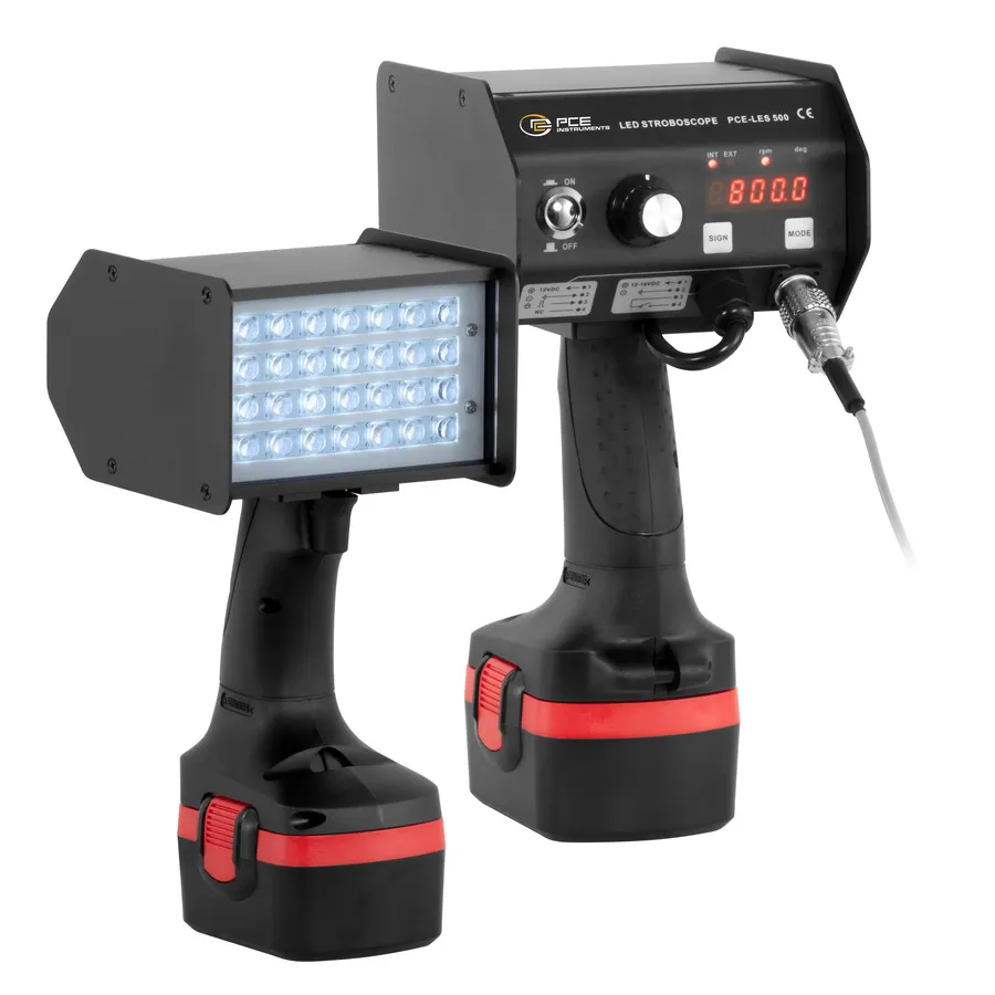 PCE Instruments PCE-LES 500 Draagbare LED-Stroboscoop