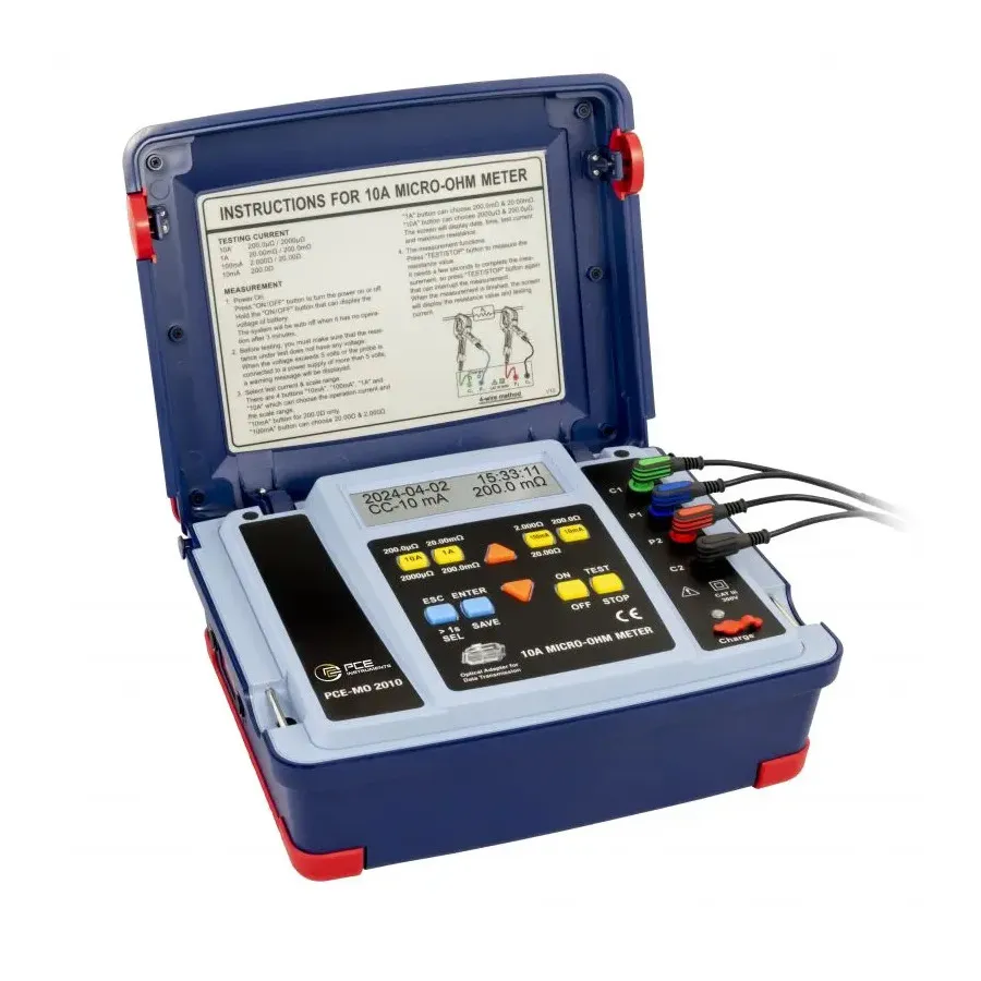 PCE Instruments PCE-MO 2010 Micro-ohmmeter