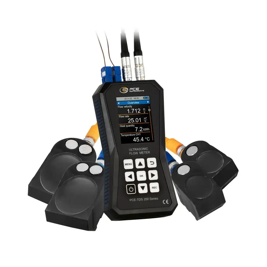 PCE Instruments PCE-TDS 200+ ML Ultrasone debietmeter