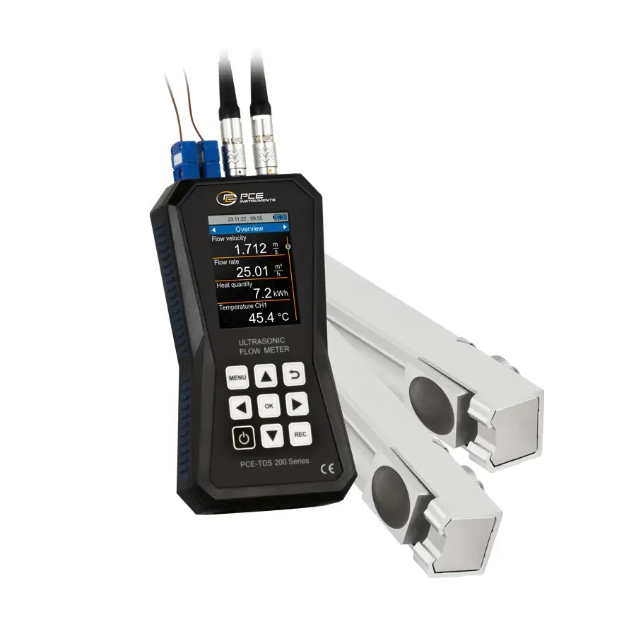 PCE Instruments PCE-TDS 200+ MR ultrasone debietmeter