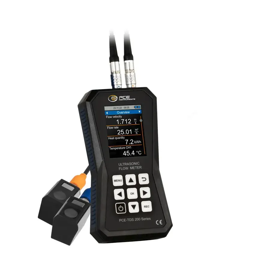 PCE Instruments PCE-TDS 200 S Ultrasone debietmeter