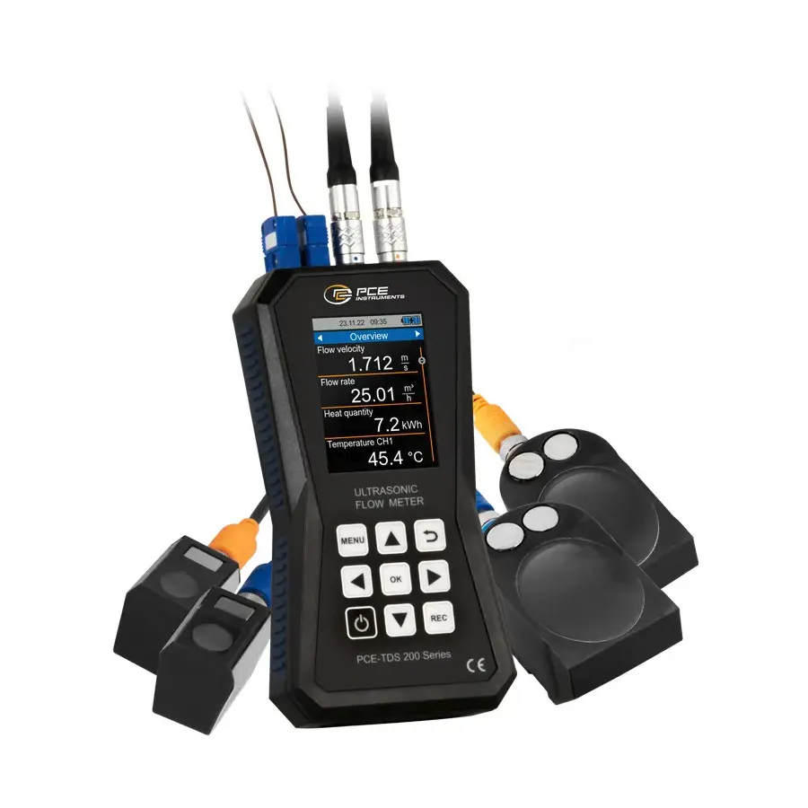 PCE Instruments PCE-TDS 200+ SL ultrasone debietmeter