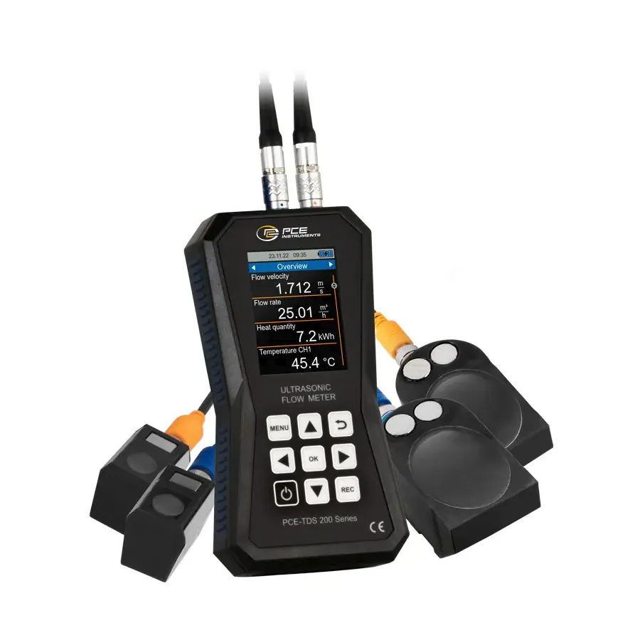 PCE Instruments PCE-TDS 200 SL Ultrasone debietmeter