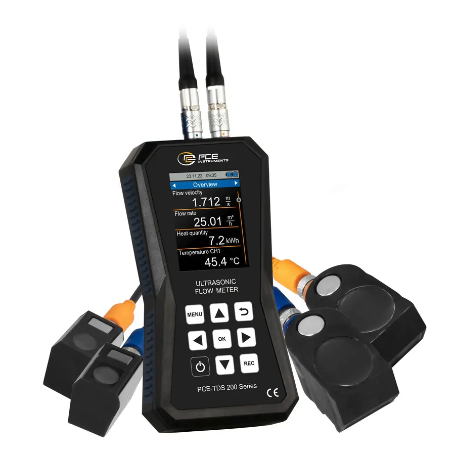 PCE Instruments PCE-TDS 200 SM Ultrasone debietmeter