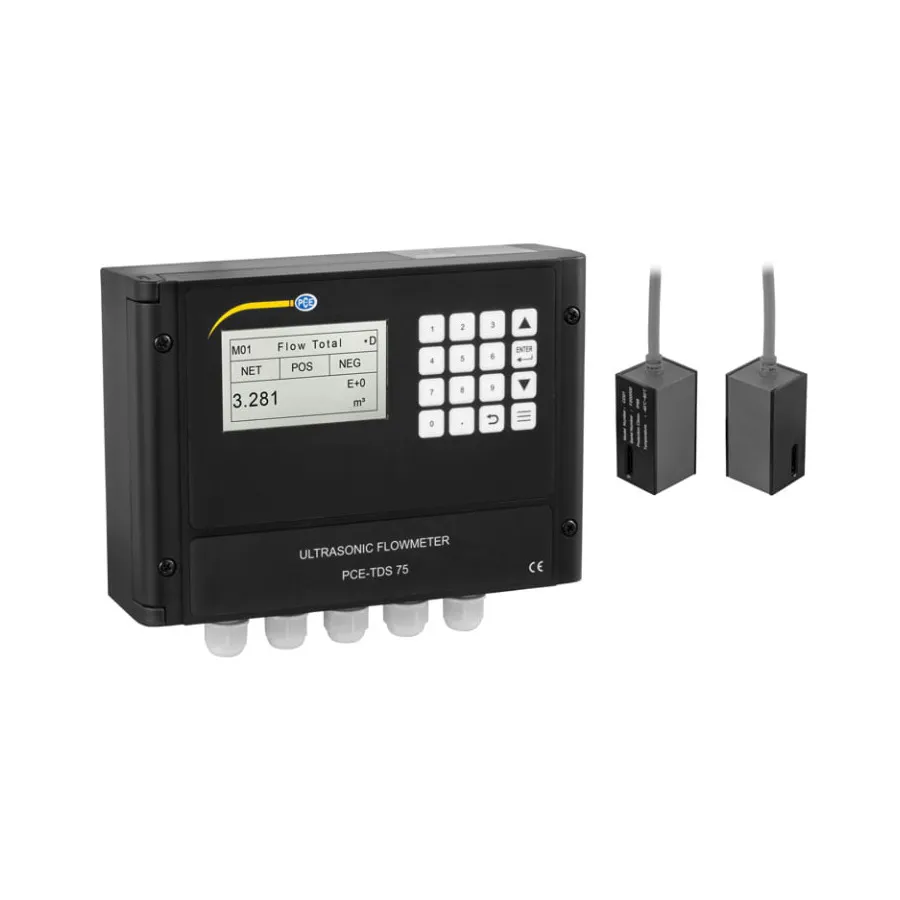 PCE Instruments PCE-TDS 75 ultrasone debietmeter