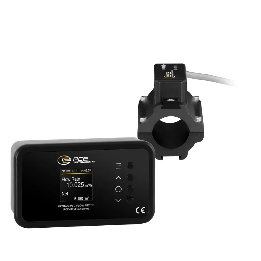 PCE Instruments PCE-UFM 25CU Opklap-ultrasone Flowmeter