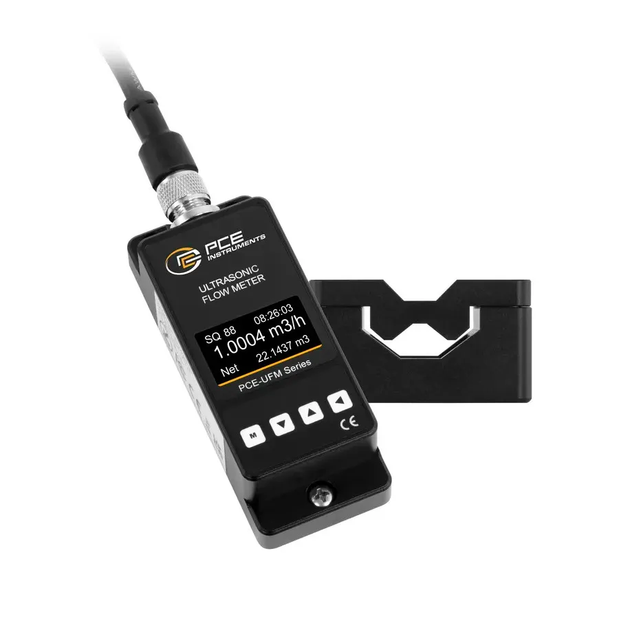 PCE Instruments PCE-UFM 4 Opklap-ultrasone Flowmeter