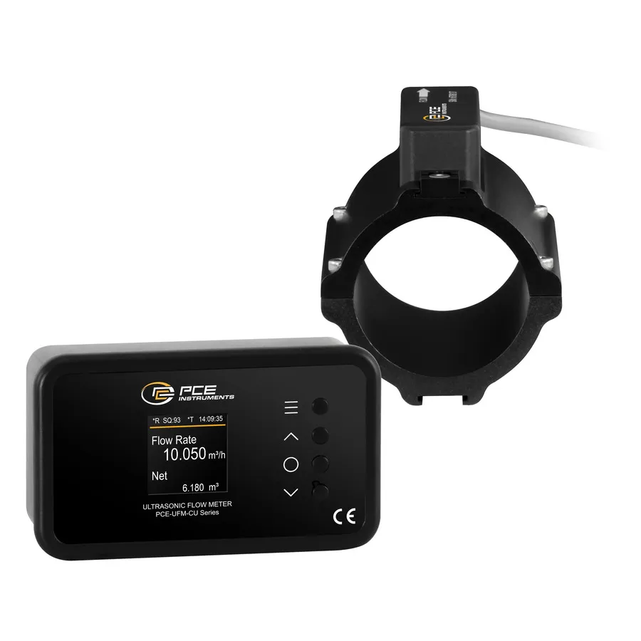 PCE Instruments PCE-UFM 50CU Opklap-ultrasone Flowmeter