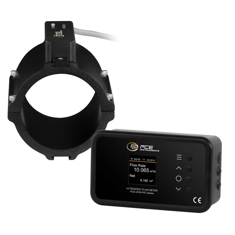 PCE Instruments PCE-UFM 65PVC Klem-op ultrasoon doorstromingsmeter