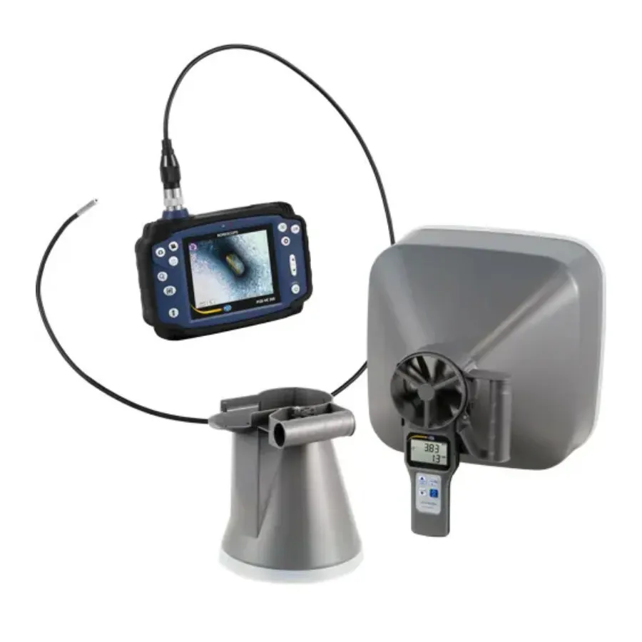 PCE Instruments PCE-VE 200-KIT1 Video-Endoscoop en Anemometer-Set