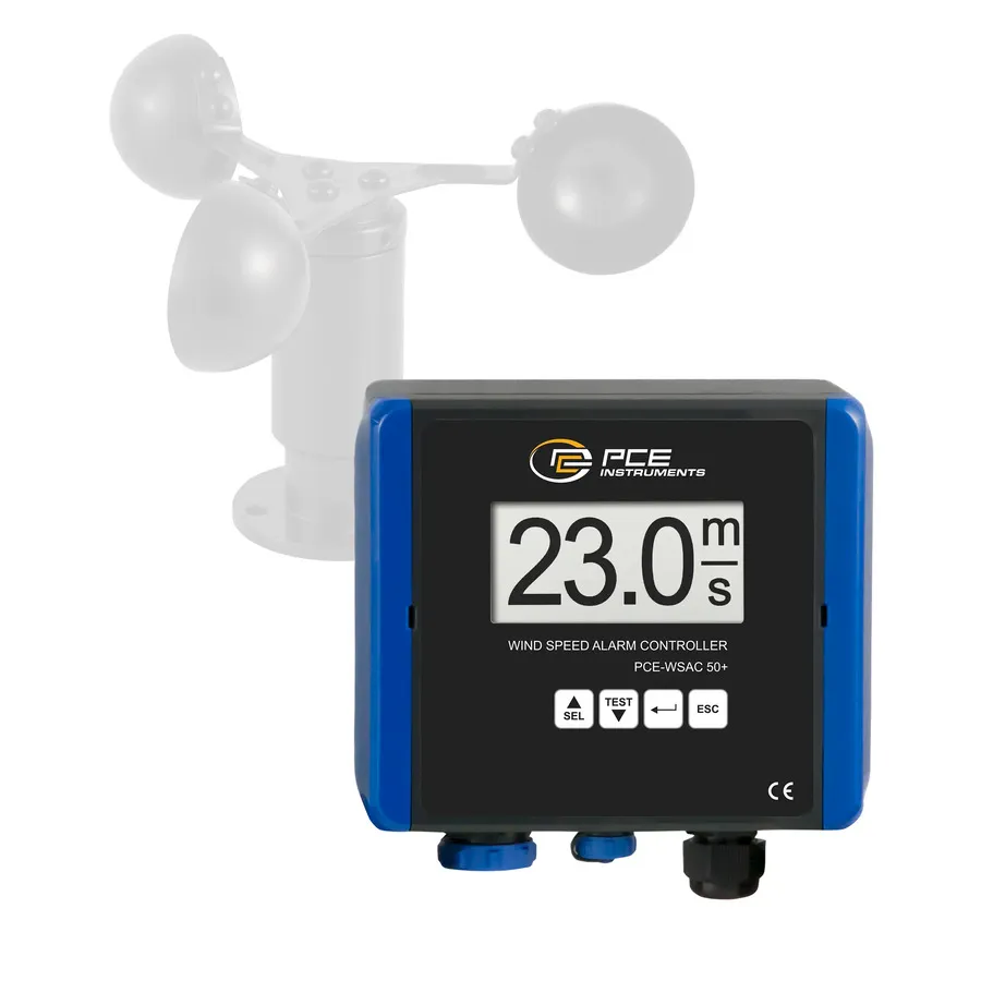 PCE Instruments PCE-WSAC 50+ 230 Windsnelheidsmeter