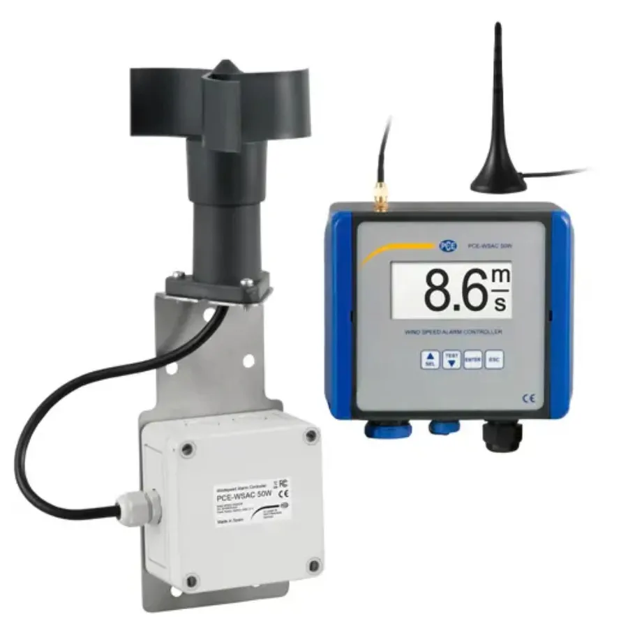 PCE Instruments PCE-WSAC 50W+ 24 Windsnelheidsmeter