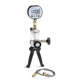 Ralston Instruments QTHP-1KPSIG-D Hydraulische Handpomp met Drukmanometer