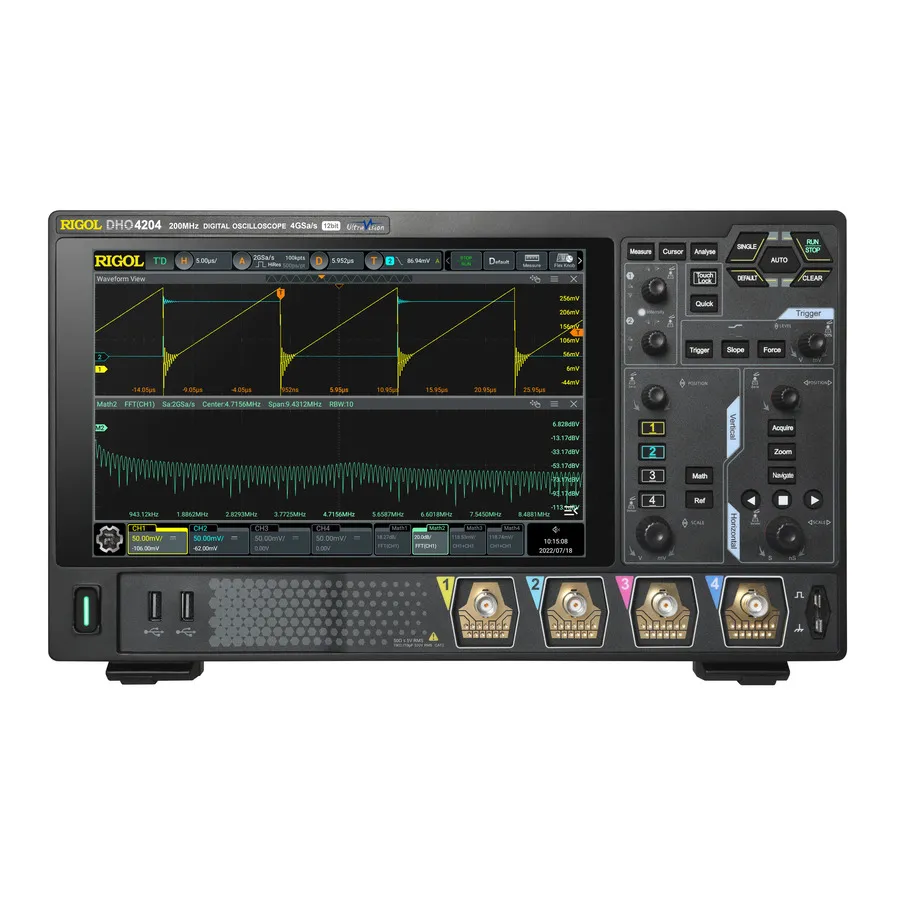 RIGOL DHO4204 4-Kanaals Digitale Oscilloscoop