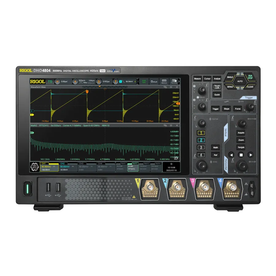 RIGOL DHO4804 Digitale Oscilloscoop