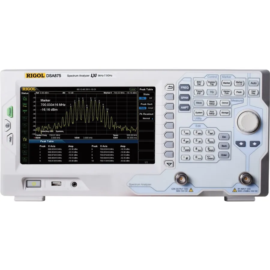 RIGOL DSA832-TG RF-Spectrumanalyzer