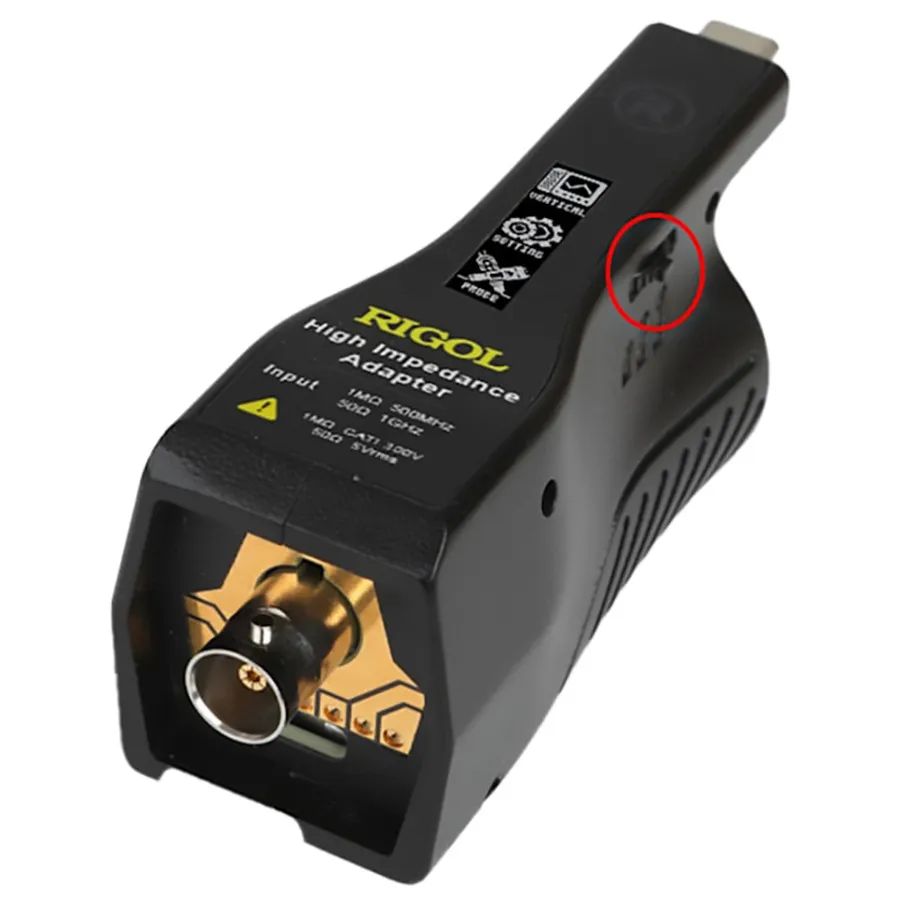 RIGOL Hogeimpedantie-proefstok Adapter