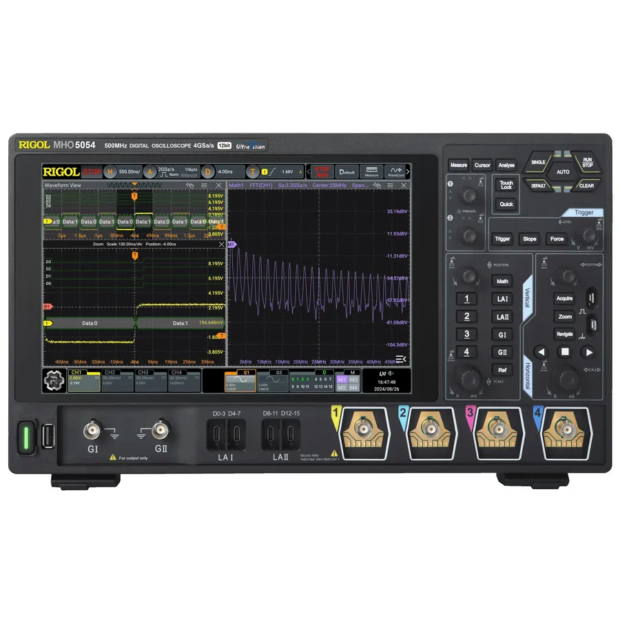 RIGOL MHO5054 Digitale Oscilloscoop met Logische Analysetoestel en AFG