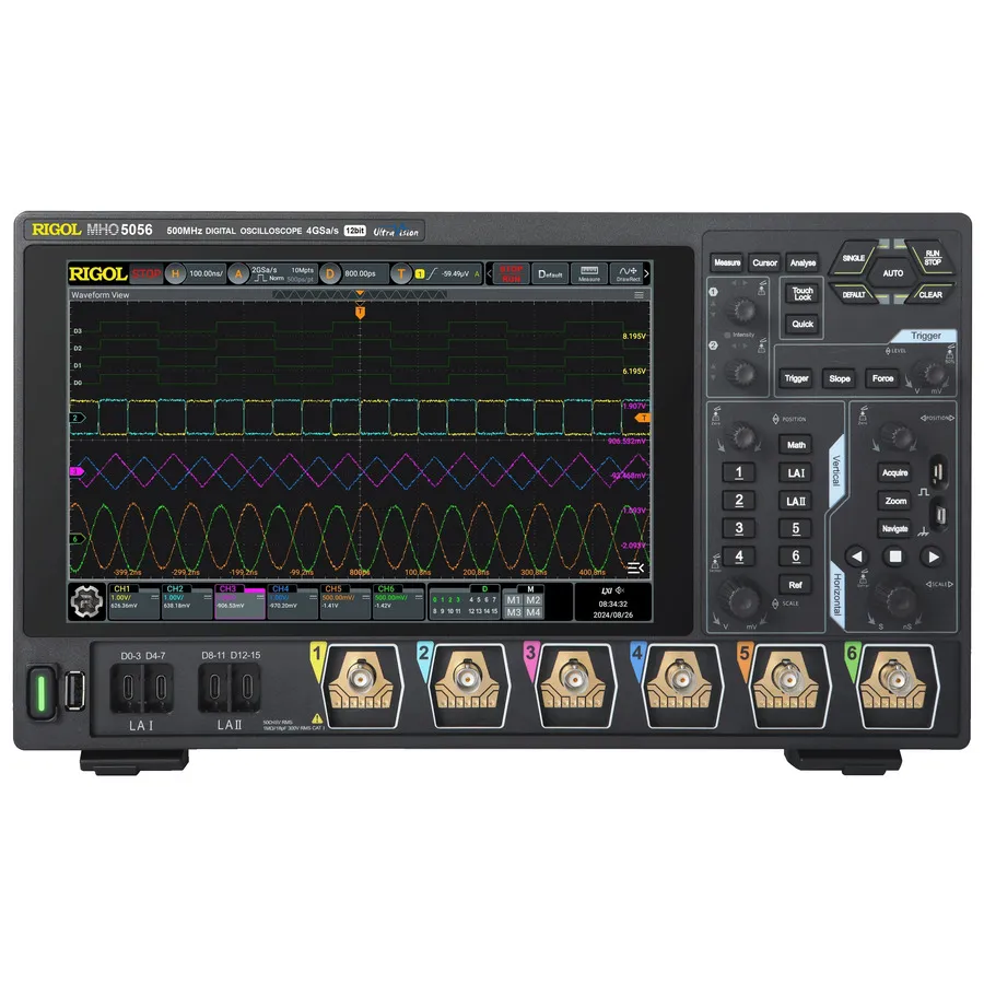 RIGOL MHO5056 Digitale Oscilloscoop met Logische Analysetoestel en AFG