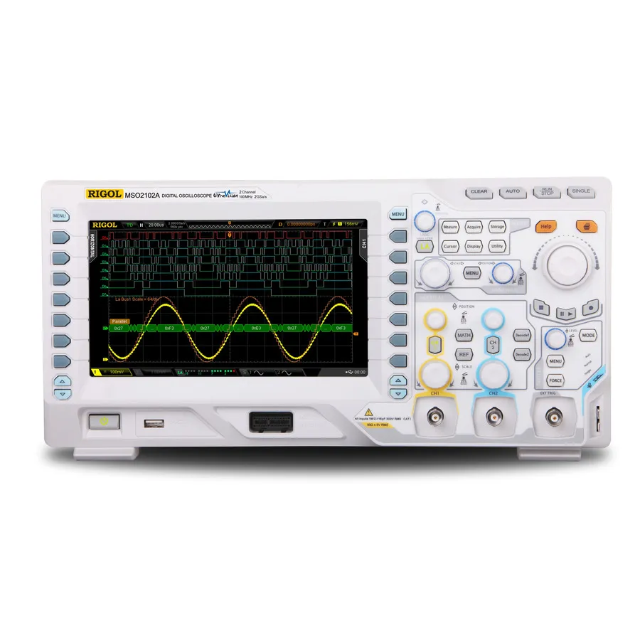 RIGOL MSO2102A-S gemixt-signaalsoscilloscooop