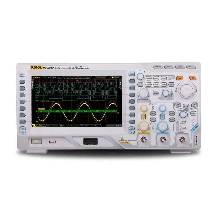 RIGOL MSO2202A-S Gemengde Signaal Oscilloscoop