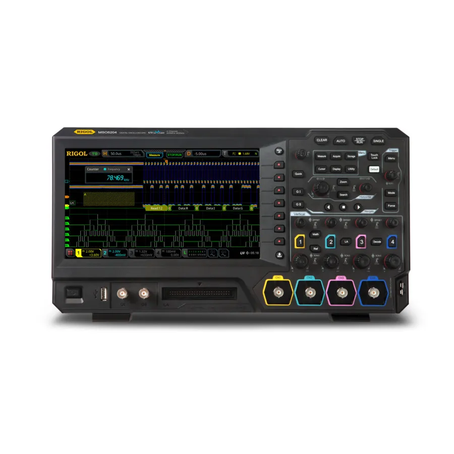RIGOL MSO5204 Mixed Signal Oscilloscoop
