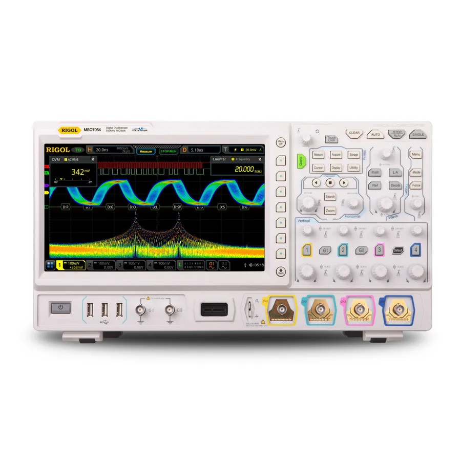 RIGOL MSO7054 Gemengde signaaloscilloscoop