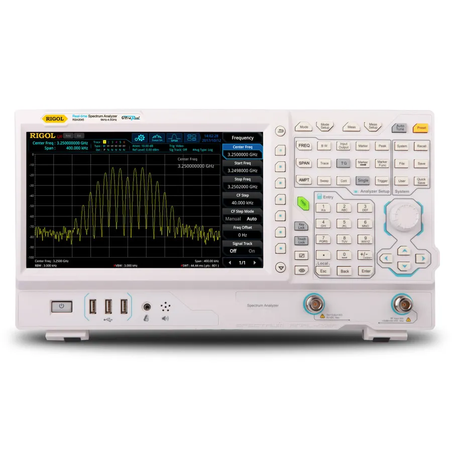 RIGOL RSA3030-TG Realtijd-Spectrumanalyzer met Tracking Generator