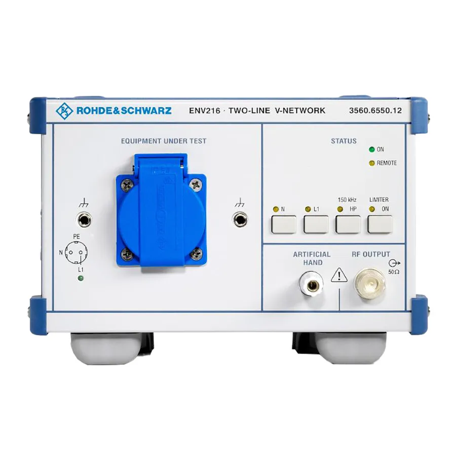 Rohde & Schwarz ENV216 Impedantie Stabilisatiegateway