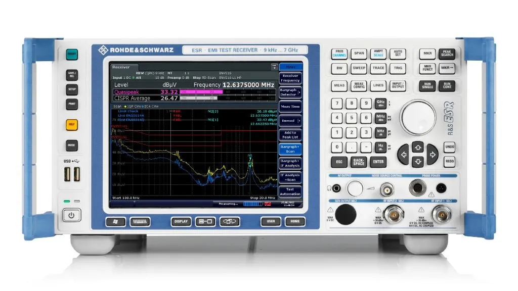 Rohde & Schwarz ESR7 EMI-testmeter