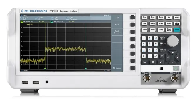 Rohde & Schwarz FPC-COM2 Spectrum Analyzer Pakket