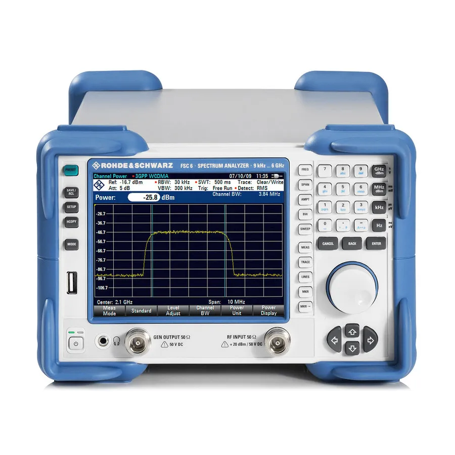 Rohde & Schwarz FSC6 spectrumanalyzer