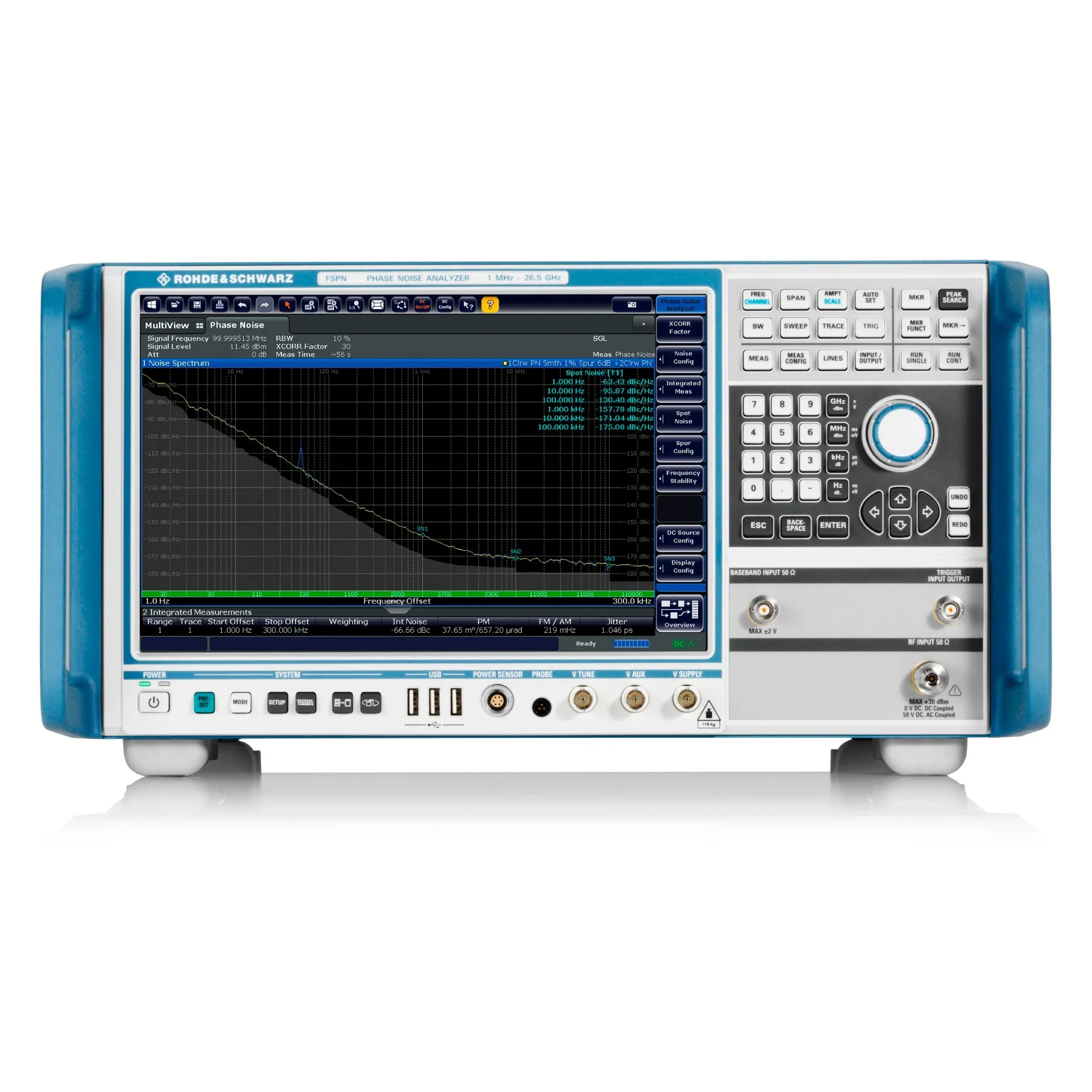 Rohde & Schwarz FSPN26 Fasegeluid Analysator en VCO Tester