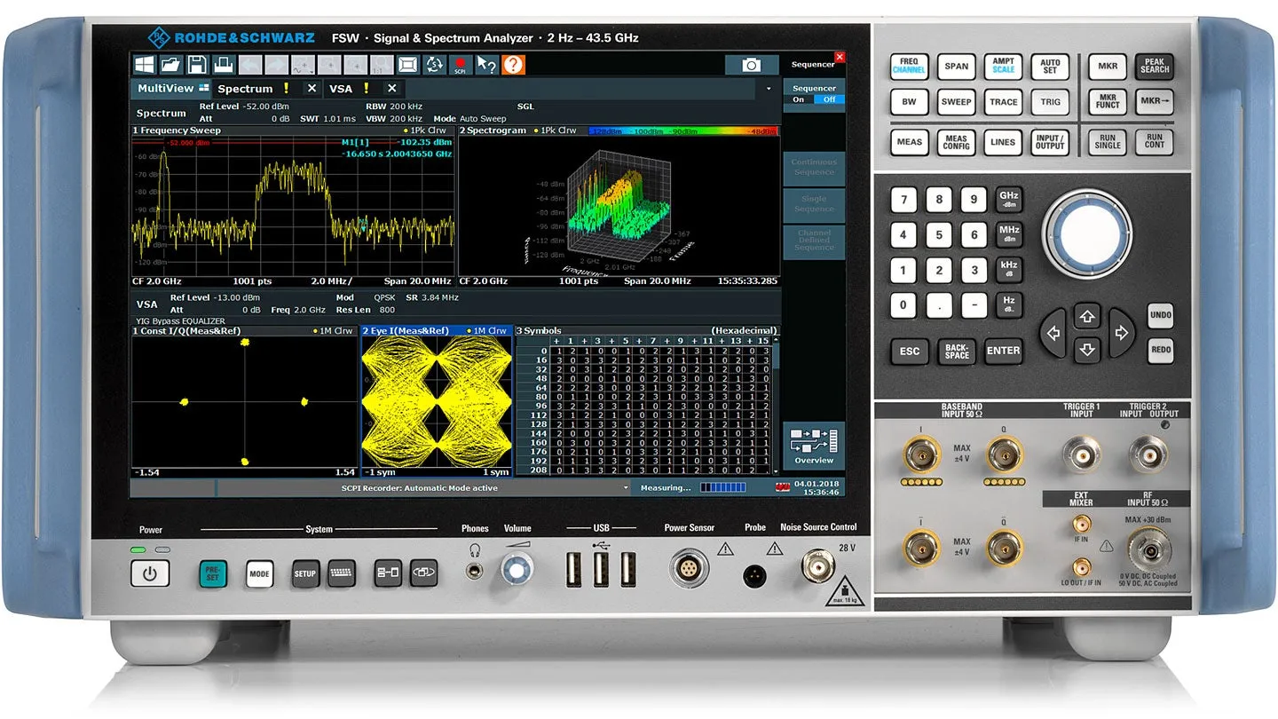 Rohde & Schwarz FSW43 signaal- en spectrumanalysator