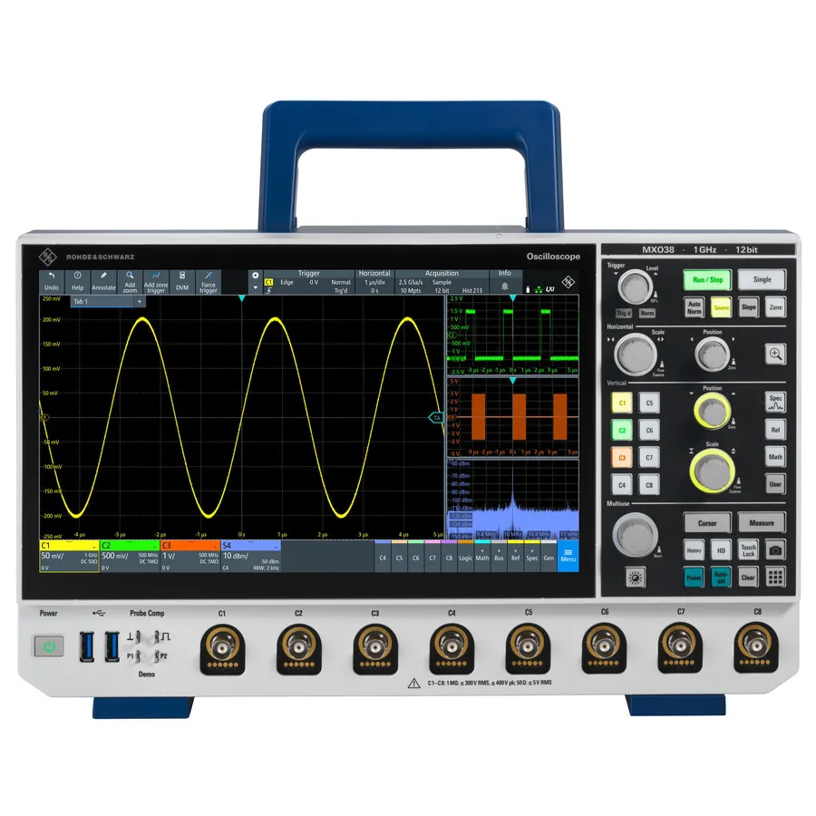 Rohde & Schwarz MXO38-3PK Gemengde Signaal Oscilloscoop
