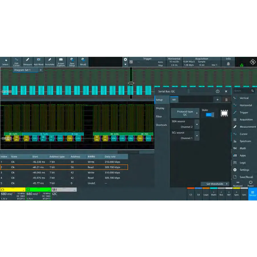 Rohde & Schwarz MXO4-PK1 Toepassingsbundel