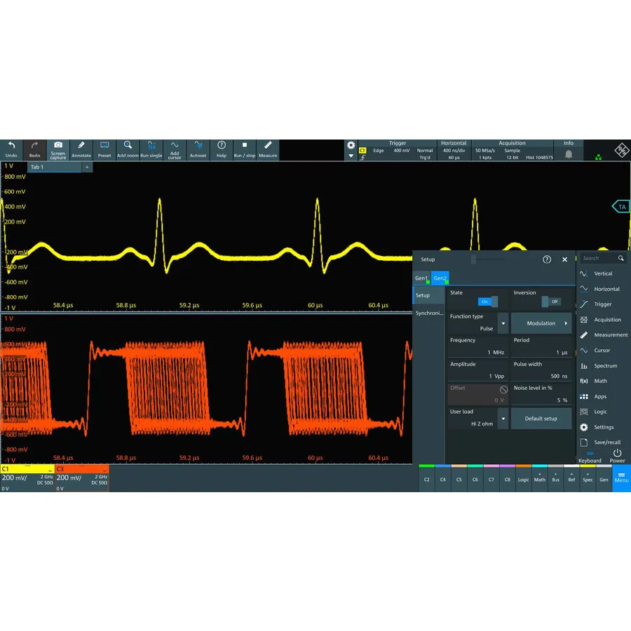 Rohde & Schwarz MXO5-B6 Willekeurige Golfvormen Generator Optie