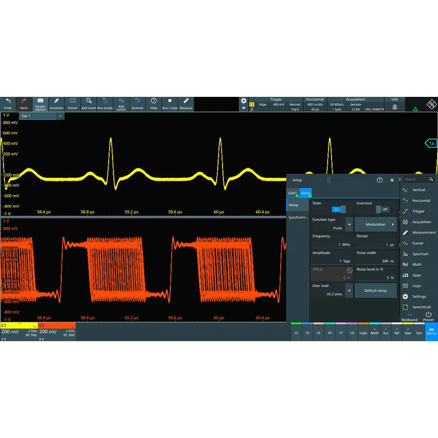 Rohde & Schwarz MXO5C-B6 Arbitraire Golfvormgenerator Optie