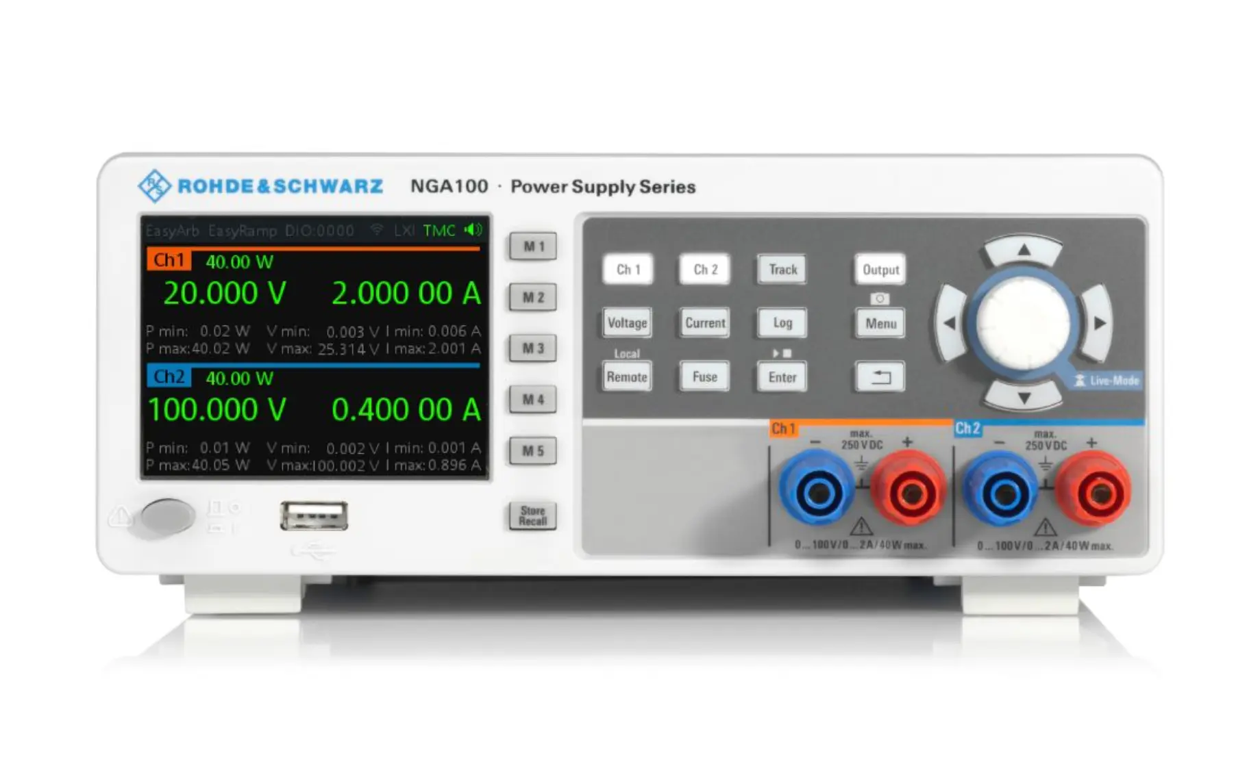 Rohde & Schwarz NGA142COMB stroomvoeding