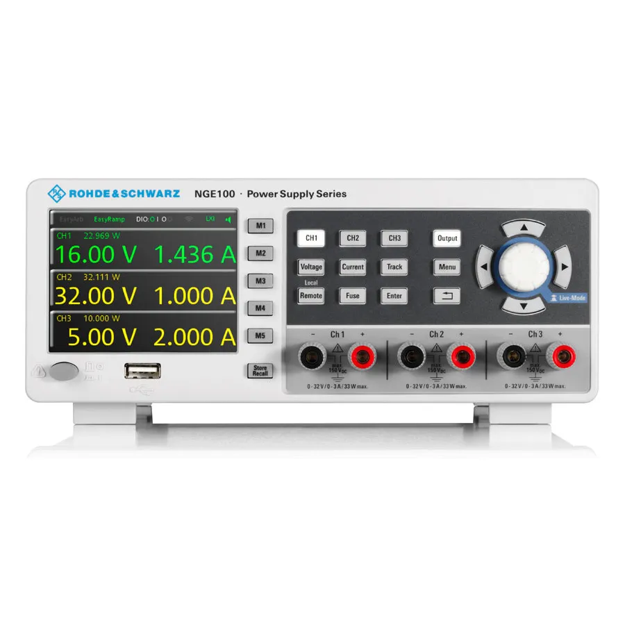 Rohde & Schwarz NGE102B gelijkstroomvoeding