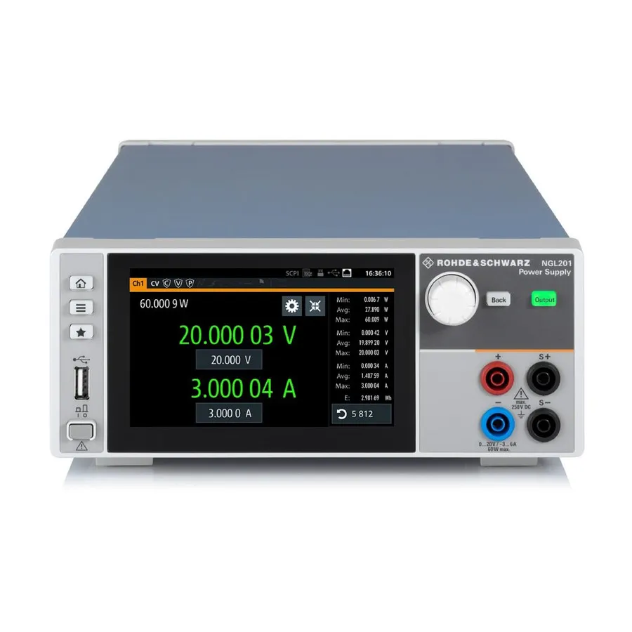 Rohde & Schwarz NGL202 Voedingsbron