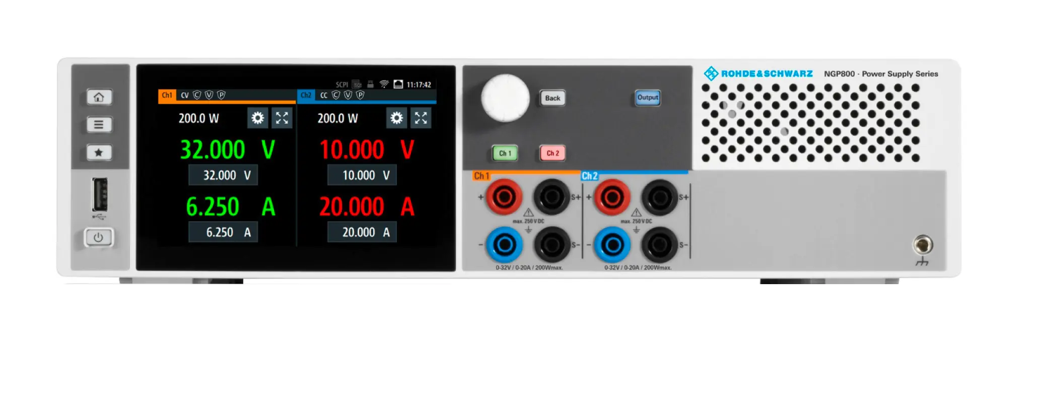 Rohde & Schwarz NGP802 Stroomvoorziening